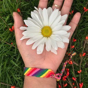 Rainbow Friendship Bracelet